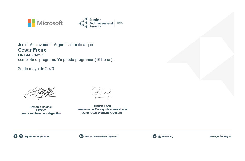 Certificado
